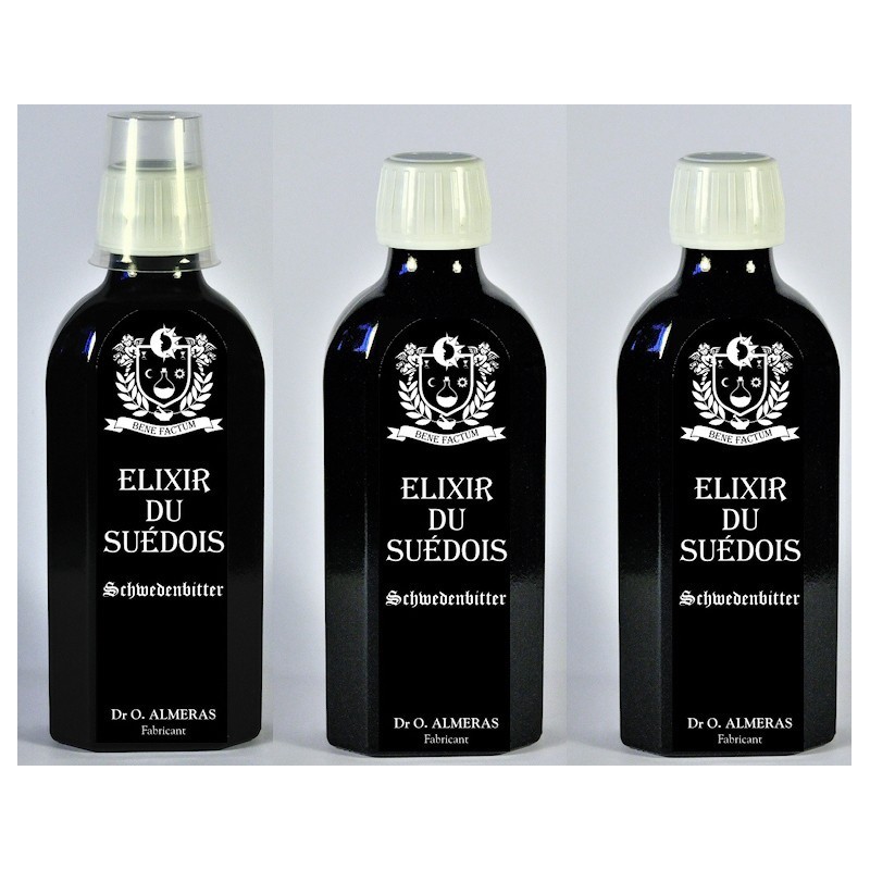 3 Elixirs du Suédois 40° "Maison" 3 Elixirs du Suédois 40° "Maison"