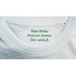 T-Shirt coton bio "Elixir" taille XXL