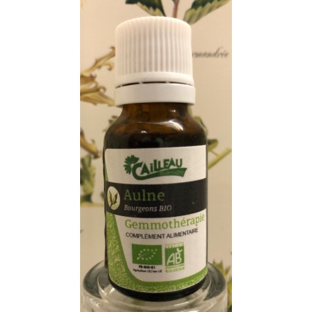 AULNE GLUTINEUX Bio - solution 15 ml.