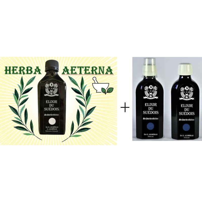 1 "Herba aeterna" et 2 "Elixir Vitae"